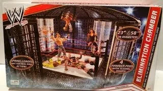 WWE ACTION INSIDER: Elimination Chamber Playset by Mattel! Wrestling Figure Ring Review!
