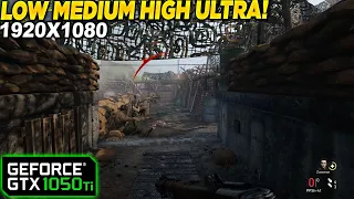 Call Of Duty WW2 GTX 1050 Tİ - 1080p - Low, Medium, High, Ultra, Settings