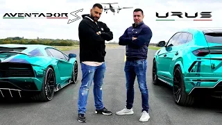 Lamborghini Aventador S vs Urus - DRAG RACE
