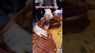 Chinese restaurant serving human meat