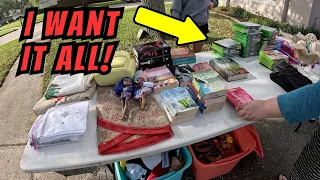 Garage Sale: How Much For It All?