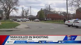 Man shot and killed on the near northeast side of Indianapolis