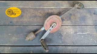 1940's Vintage Hand Drill [Restoration]