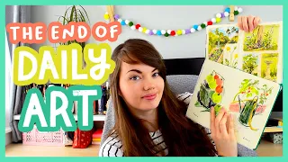 My 100 day project is over! Favourite art & what I've learnt