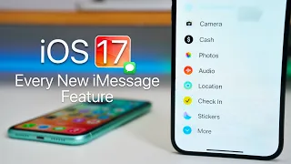 iOS 17 and Every New iMessage Feature