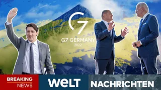G7-KRIEGSGIPFEL: Kampf um Ukraine -  Wie der freie Westen Putin stoppen will I WELT Newsstream