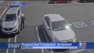 Suspected carjacker under arrest