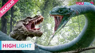 Highlight  (Snake 3) Peratarungan terakhir dinosaurus dan ular raksasa | YOUKU [INDO SUB]