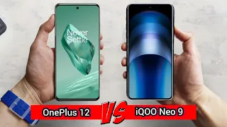 ⚡OnePlus 12 5G & iQOO Neo 9 5G | Full Comparison | 🔥 Which One Is Best 💸