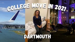 COLLEGE MOVE IN 2021 | Dartmouth Sophomore Year