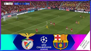 BENFICA vs. BARCELONA | CHAMPIONS LEAGUE 21/22 | Full Match Sep. 29, 2021 / Realistic Simulation