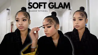 SOFT GLAM Makeup Tutorial for Beginners *Detailed* | Vlogmas Day 23