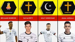 Religion of Germany Football Players 🇩🇪 Muslim Christian Buddhism ☪️✝️🕉️