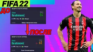 КАК ИЗМЕНИТЬ ВОЗРАСТ ФУТБОЛИСТОВ И НАЧАТЬ ЗАНОВО ИХ КАРЬЕРУ В FIFA 21 - FIFA 22