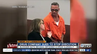 Firm suing Nevada to stop use of execution drug