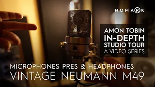 Amon Tobin Studio Tour Episode Three: Mics, Pres, Phones, and Amps