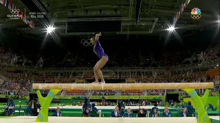 (NBC) Rebeca Andrade BB AA 2016 Olympics