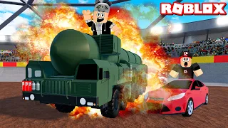 Patlayan Kamyonet Aldım!! - Panda ile Roblox Car Crushers 2