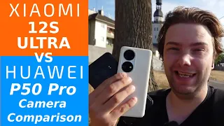 Xiaomi 12S Ultra vs Huawei P50 Pro - Camera Comparison