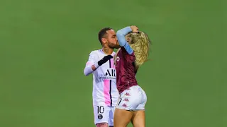 Hottest and Most Beautiful Football Kisses