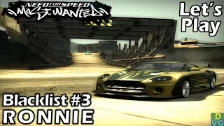 NFS Most Wanted | Let's Play - Blacklist #3 - Ronnie