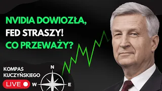 Nvidia dowiozła, Fed straszy - co przeważy? | Kompas Kuczyńskiego 24.05.2024