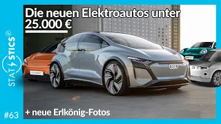 STAT E-STICS #63 | Die neuesten Elektroautos unter 25.000 €