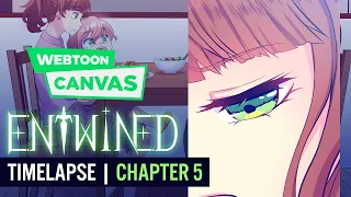 Entwined | Chapter 5【Webtoon Drawing Timelapse】
