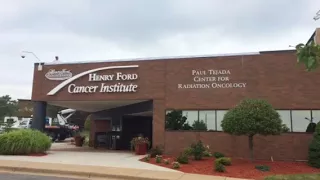 Unveiling of new sign at Henry Ford Allegiance Health