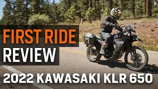 2022 Kawasaki KLR650 First Ride Review