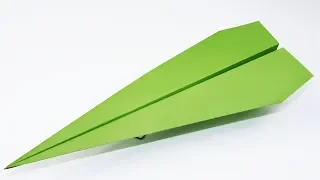 How to Make a BEST Paper Airplane - Easy Origami Airplane