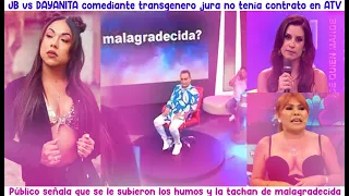 Dayanita vs JB 😝Publico señala a comediante como malagradecida por hablar mal de su ex jefe