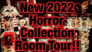 UPDATED MASSIVE HORROR COLLECTION ROOM TOUR: 50+ Statues, 600+ Action Figures And Collectibles