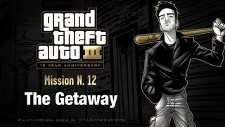 GTA 3 - iPad Walkthrough - Mission #12 - The Getaway