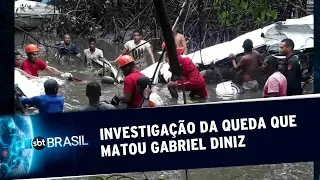 Polícia Federal investiga queda de avião que matou Gabriel Diniz | SBT Brasil (28/05/19)