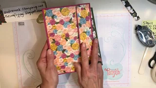 Mini Legal Pad Folder Cover Tutorial