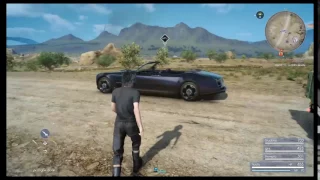 Prompto gets run over by a goddamn truck