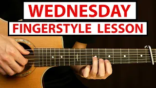 Bloody Mary - Wednesday OST | Fingerstyle Guitar Lesson (Tutrorial) How to Play Fingerstyle