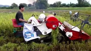 TAGRM 4LZ-1.2 Small rice/wheat combine harvester