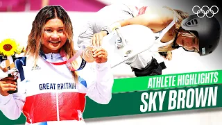 🇬🇧13 YEARS OLD!!🤯 Sky Brown wins Bronze Medal at Tokyo 2020!