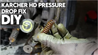 How To Fix Karcher HD Pressure Drop DIY