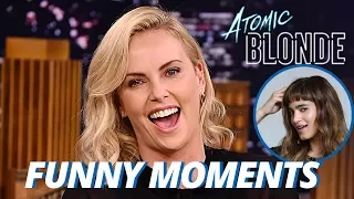 Charlize Theron Wants Sofia Boutella To Be Her Girlfriend!!! (Funny Moments)