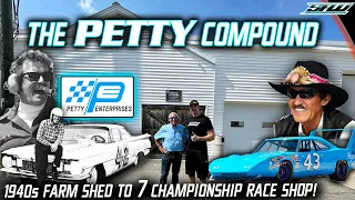 Petty Enterprises Race Shop History Tour with Dale Inman! (Richard Petty's Glory Days)