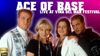 Ace Of Base. Live at Vina del Mar Festival (Chile, 19.02.1996) [Реставрированная версия в FullHD]