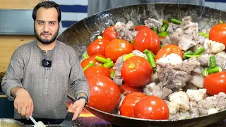 Mutton Karahi Eid Special - Soft and juicy meat cooked with tomatoes