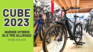 Cube Nuride Hybrid SLX 750 Allroad verde n black 2023 (632863)