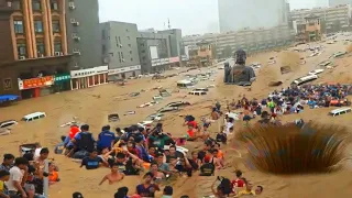 Evacuation of 22 million people! Flooding in Beijing! Typhoon Doskuri in China