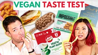 MASSIVE VEGAN TASTE TEST (2022) | The Good, the Bad & the Overpriced