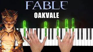 Fable - Oakvale Theme - Piano Cover & Tutorial