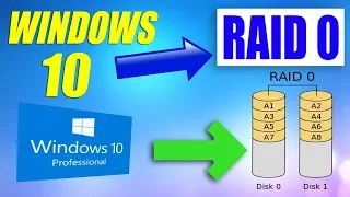 Установка Windows 10 на RAID массив